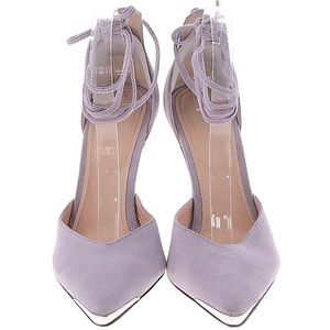 IRO womens Mafel lavender suede pumps~EUC